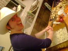 Megan Thom at a 3-day perogy-making party in preparation for their 100-mile dinner